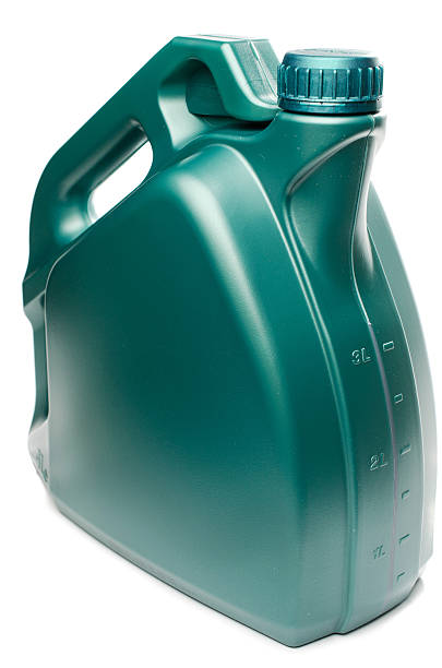 istock green Motor Oil Bottle 477301427