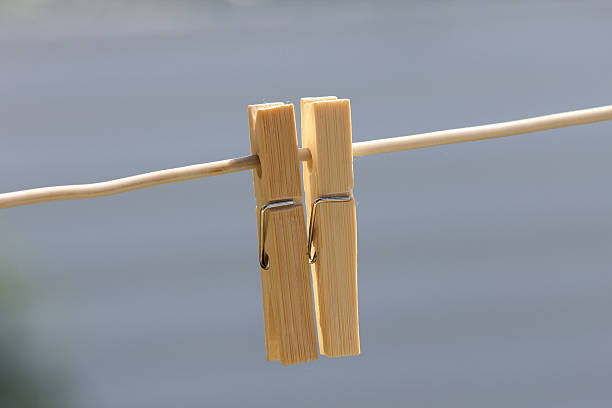 istock Wooden clothespin 477304128