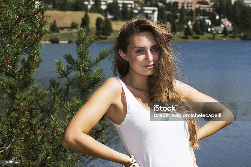 Giovane donna - Foto stock royalty-free di 18-19 anni