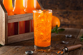 Refreshing Orange Cream Soda