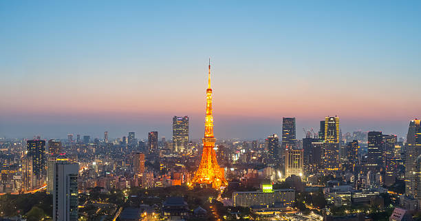 istock Tokyo Tower and Tokyo city 477315082