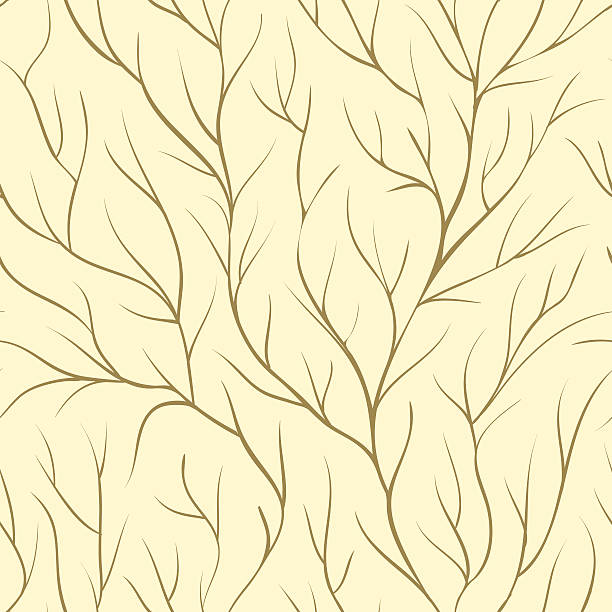 Beautiful seamless background with tree branches. Beautiful seamless background with tree branches. Perfect background greeting cards and invitations to the wedding, birthday, mother's day and other seasonal holidays tree repetition single flower flower stock illustrations