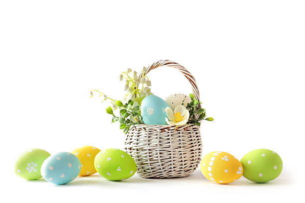 Easter Basket Stock Photo - Download Image Now - Easter Basket, Easter Egg,  Easter - iStock