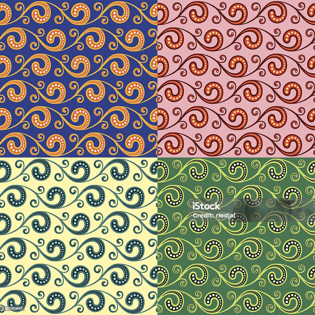 Swirly Simple Patterns Swirly Pattern Stock Illustration - Download Image Now - Abstract ...