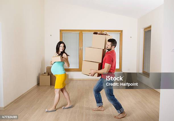 Young Couple Stock Photo - Download Image Now - Adult, Adults Only, Apartment