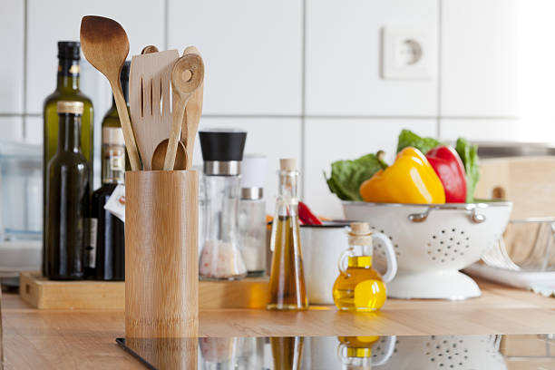 istock View of a kitchen worktop with induction hob 477324231