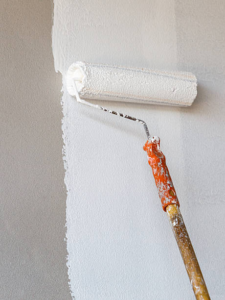 istock Painted White color for new house 477327691