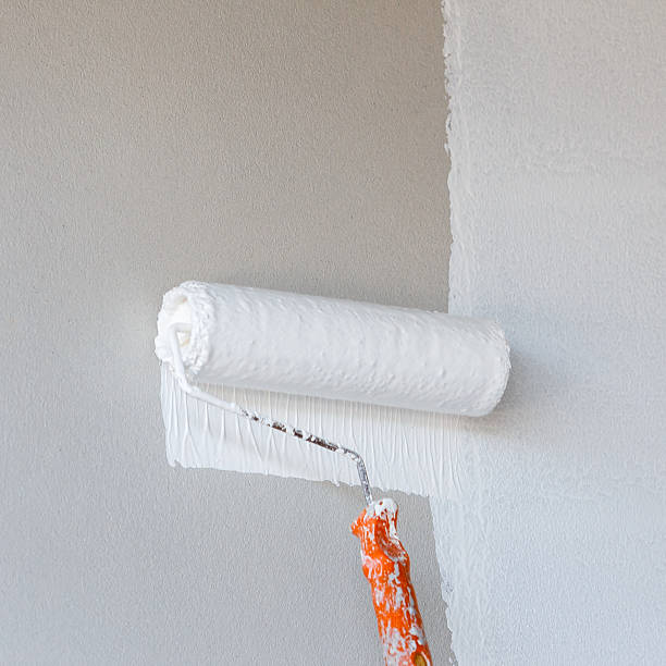 istock Painted White color for new house 477327699