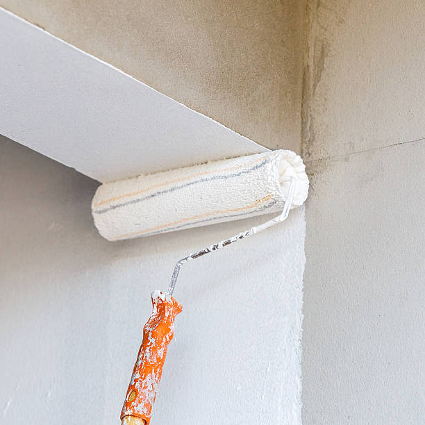 istock Painted White color for new house 477327783