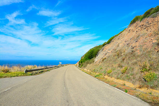 istock country road under clouds in Sardinia 477327990