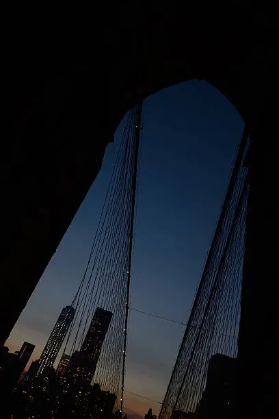 Brooklyn-Bridge Night and day