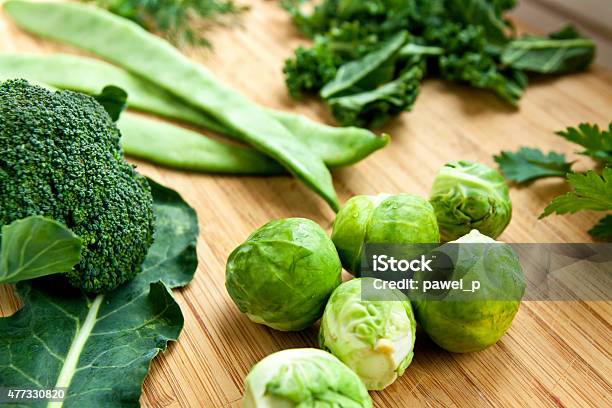 Green Fresh Organic Vegetables Stock Photo - Download Image Now - 2015, Agriculture, Algae