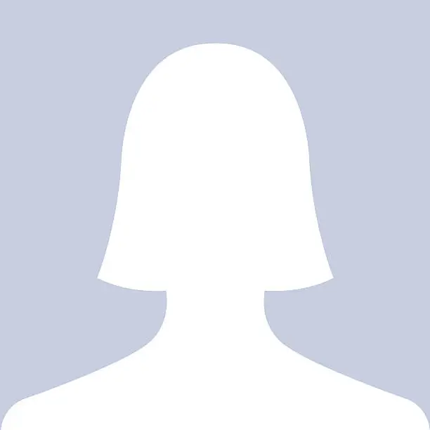 Female portrait icon as avatar or profile picture
