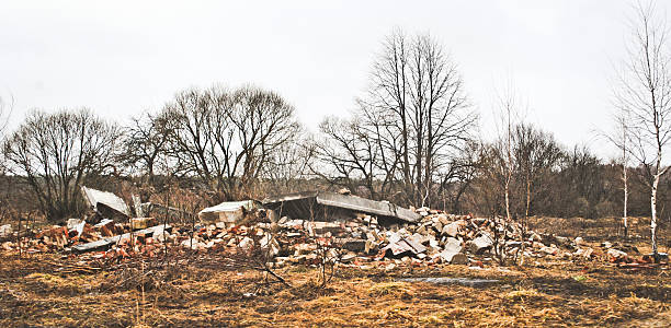 istock the ruins of a stone house 477334094