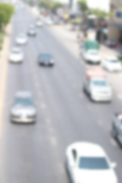 istock Blurred of car on road 477334566