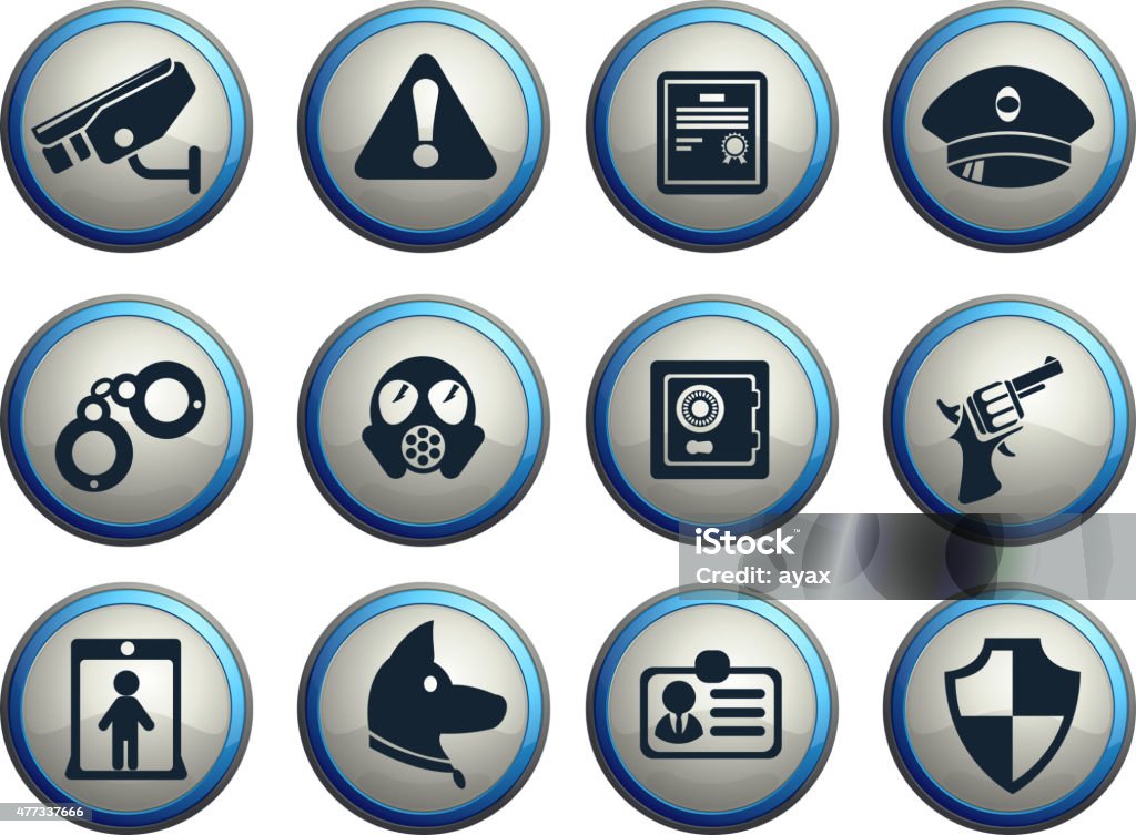 Security Status Simbol Security Symbols Stock Illustration - Download Image Now - 2015, Camera ...