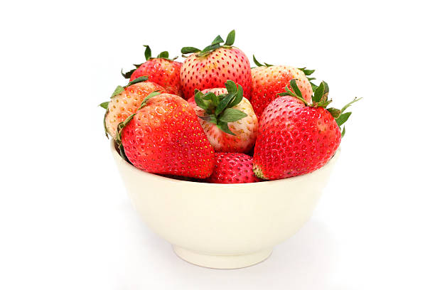 istock Fresh ripe strawberries in cup 477339579