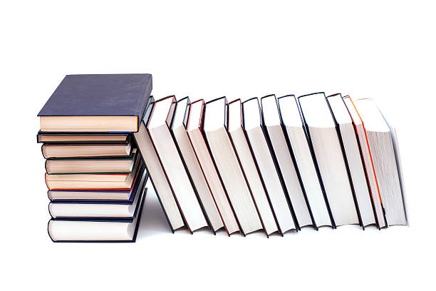 istock Pile of books isolated on white background 477340310