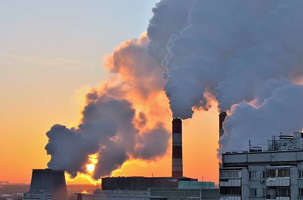 istock Environmental problem of environmental pollution and air in 477340663