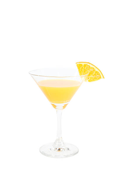 istock Glass with oranges juice isolated. 477341909
