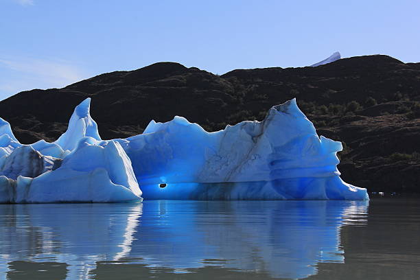 Iceberg from the Upsala stock photo