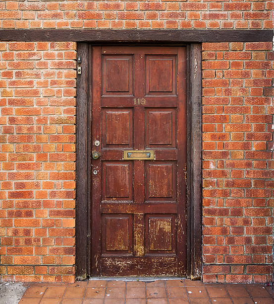 istock Entrance door. 477349484