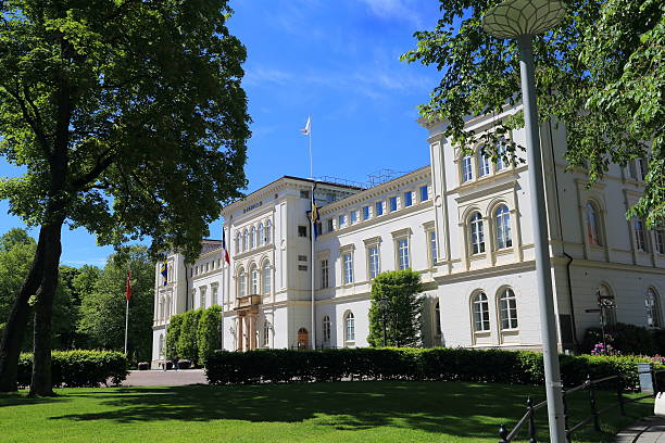 City hall, Jönköping Sweden stock photo