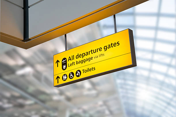 istock Flight, arrival and departure  board at the airport, 477350374