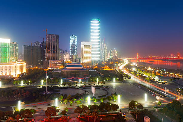 istock Bird view at Wuhan China 477353342