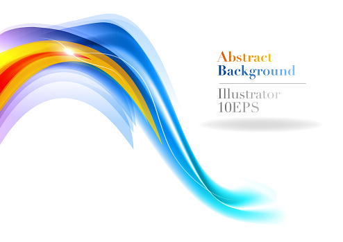 2 Color Wave Two Color Wave Stock Illustration - Download Image Now - Abstract, Art ...
