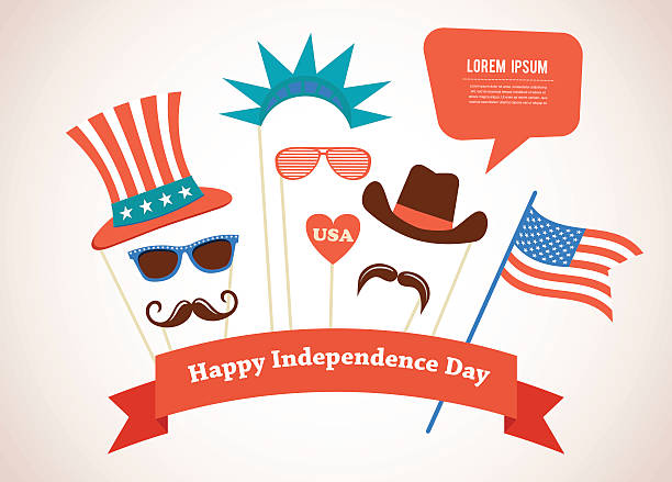 istock costume props for independence day of America 477362864