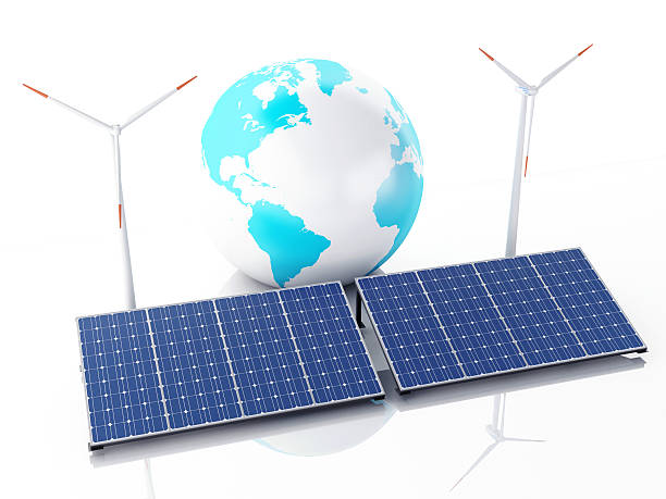istock 3d earth globe. eco energy concept 477363212