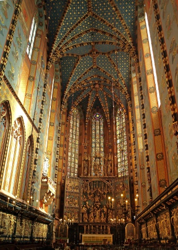 Mariacki iglesia en Cracovia photo