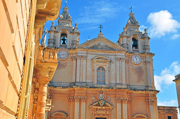 istock Saint Pauls cathedral in Mdina 477367239