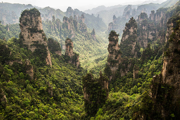 istock Zhangjiajie mountains 477369360