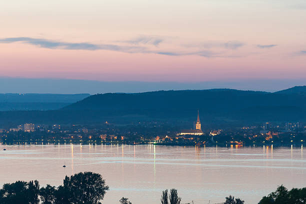 istock Radolfzell at blue hour, close-up 477372808