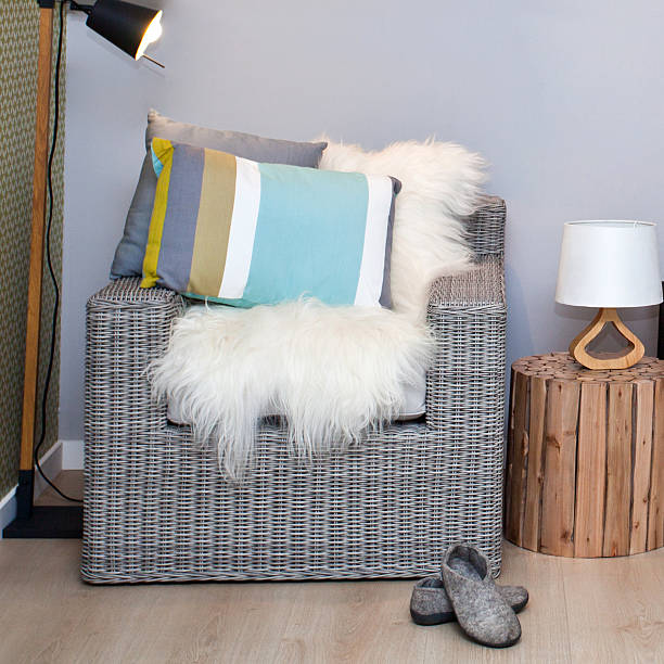 istock Home interior with an armchair 477378480