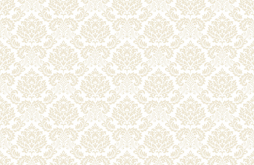 Seamless vintage wallpaper pattern. Vector image.