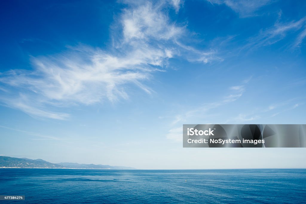 Beautiful, sea landscape Beautiful, sea landscape. Portofino coast, Italy, Europe Sky Stock Photo