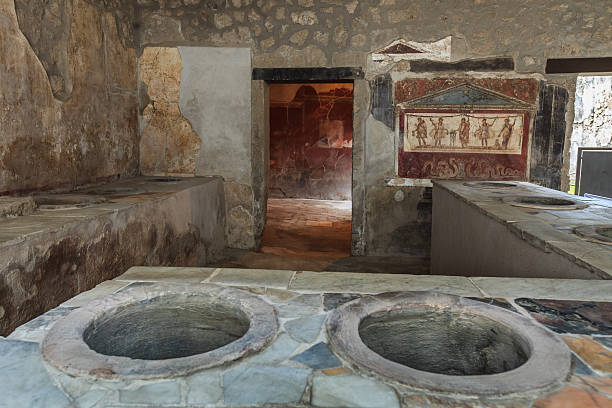 Pompeii, Italy stock photo