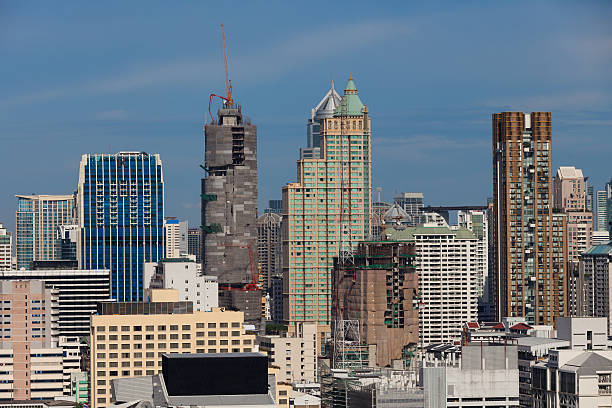 istock Bangkok Cityscape  from view point, Bangkok, Thailand 477389574