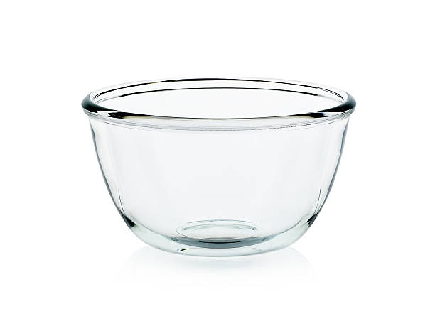 istock Empty bowl glass isolated on the white background 477391778