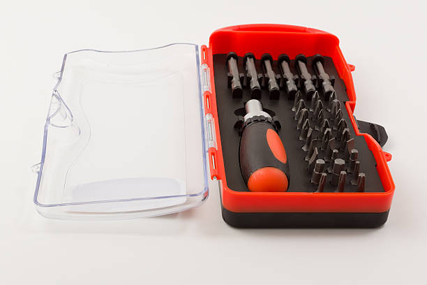istock set of screw-drivers in a box 477396480