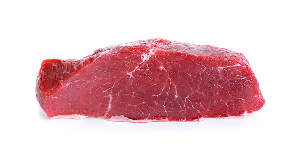 istock Meat isolated on the white background 477396542