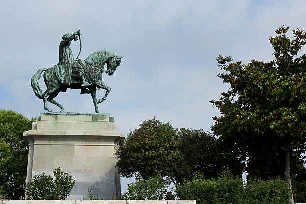 istock Bronze equestrian statue of mehmet ali 477397481