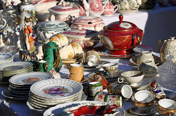 istock precious antique furnishings and retro ceramic plates 477400231