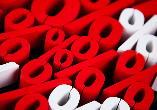 istock Symbol percent, Concept of discount 477403576