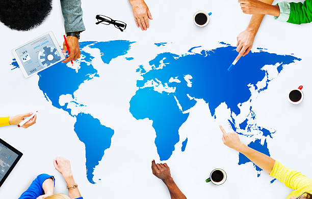 istock World Global International Connection Concept 477405272