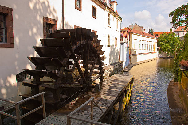 istock Old water-mill and water wheel 477405439