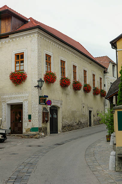 istock empty street corner at wachau austria 477406537
